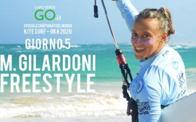 L’italiana Monica Gilardoni al 4° posto nella gara freestyle del Campionato del Mondo di Kite Surf a Capo Verde | GUARDA IL VIDEO!